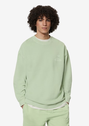 Marc O'Polo DENIM Sweatshirt in Groen: voorkant