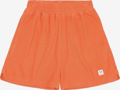KnowledgeCotton Apparel Shorts 'Posey' in dunkelblau / orange / weiß, Produktansicht