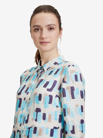 Betty & Co Casual-Kleid mit Print in Blau