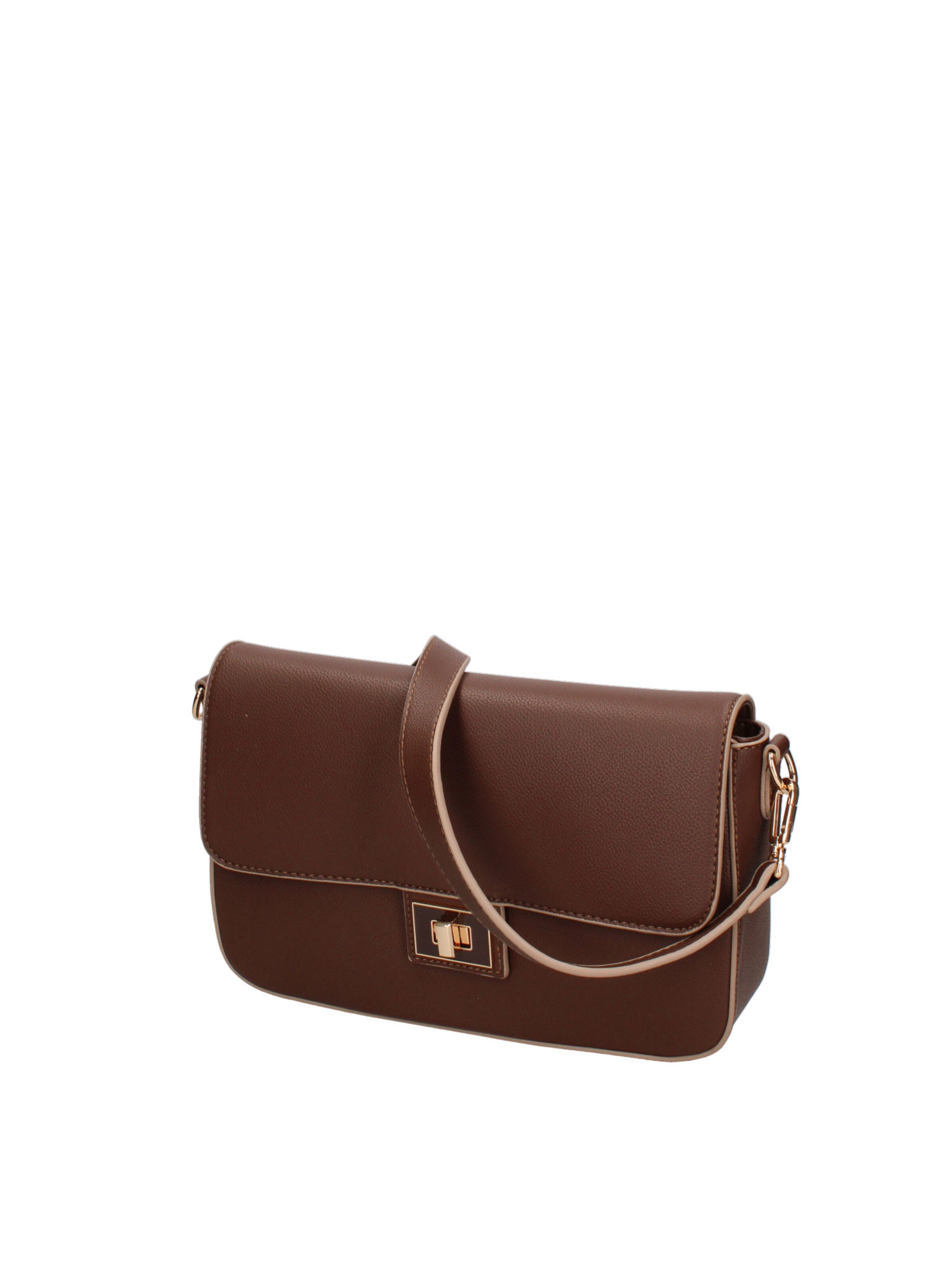 Borsa a spalla 'Borsa a Spalla Donna Amélie Ecopelle - Chiusura Girello' di Diana&Co. in marrone