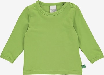 T-Shirt '' Fred's World by GREEN COTTON en vert : devant