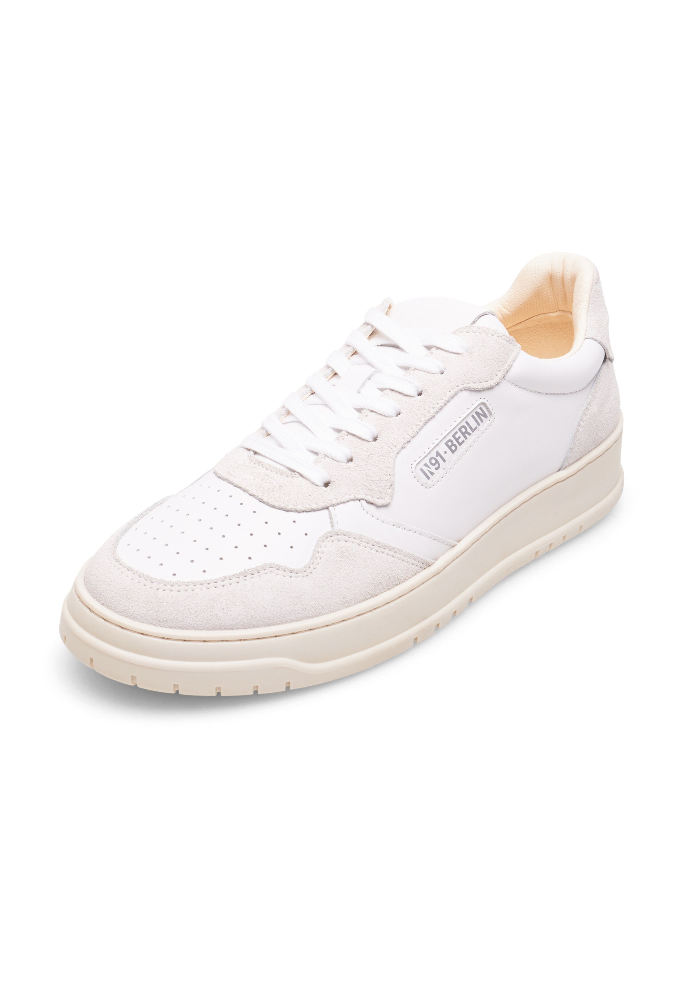 N91 Platform trainers 'Vintage One AD' in White: front