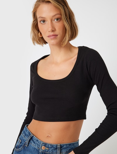 Koton Shirt in de kleur Zwart, Productweergave