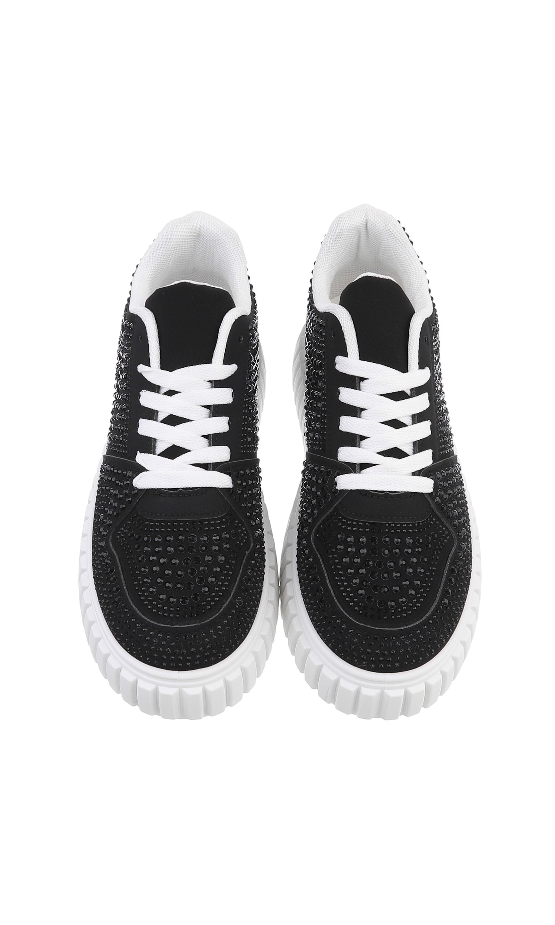 Ital-Design Sneaker in Schwarz
