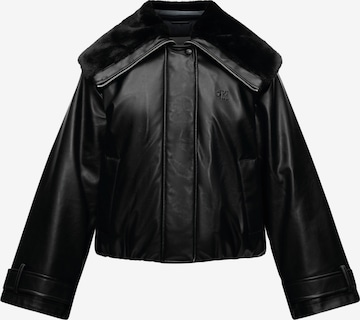 Calvin Klein Jeans Between-Season Jacket in Black: front