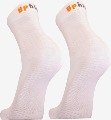 UphillSport Athletic Socks 'FRONT' in White