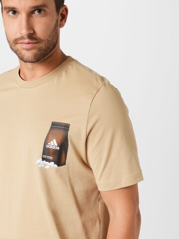 ADIDAS SPORTSWEAR Functioneel shirt in Beige