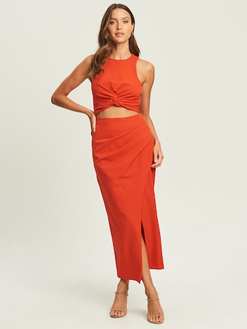BWLDR Skirt 'HANNAH' in Orange
