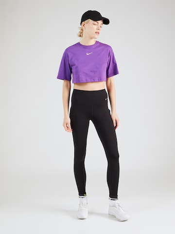 Nike Sportswear Shirt in Lila