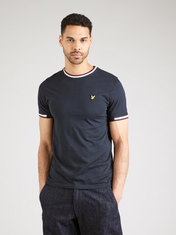 Lyle & Scott Shirt in Blauw: voorkant