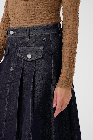 Jupe 'Rin' Cream en bleu