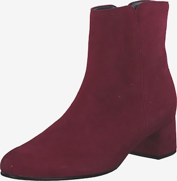 Bottines GABOR en rouge : devant