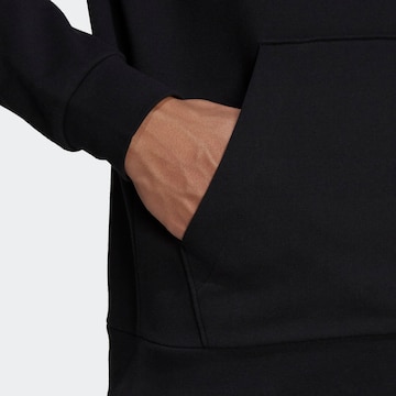 ADIDAS SPORTSWEAR Αθλητική μπλούζα φούτερ 'Essentials Fleece' σε μαύρο