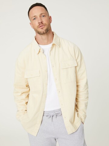 Veste mi-saison 'Leif' DAN FOX APPAREL en blanc : devant