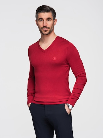Pullover di Ombre in rosso