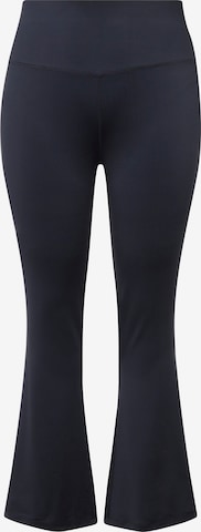 Ulla Popken Leggings in Blauw: voorkant