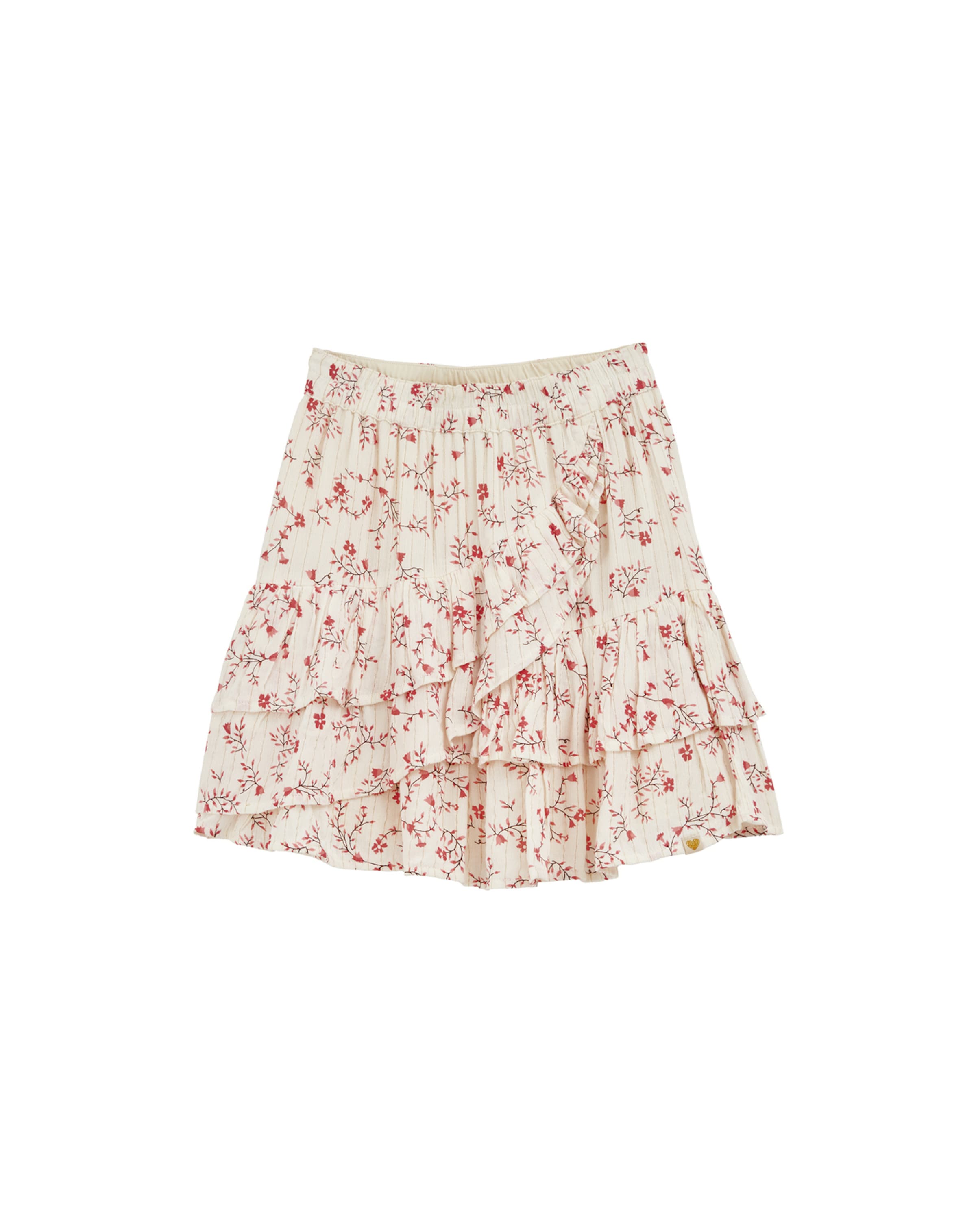 WE Fashion Юбка в Ярко-розовый: спереди