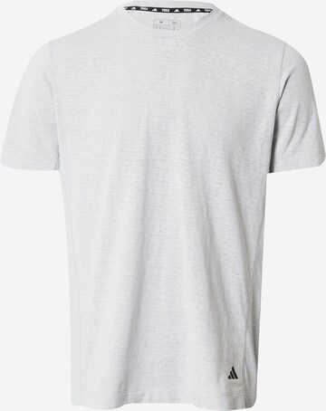 ADIDAS PERFORMANCE - Camiseta funcional en gris: frente