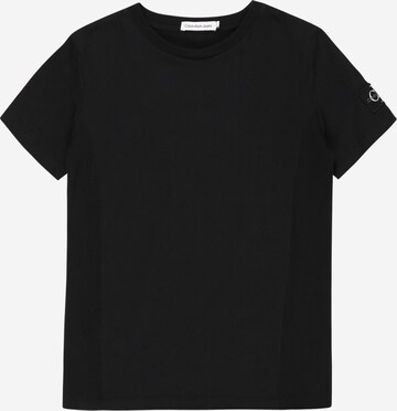 T-Shirt Calvin Klein Jeans en noir : devant