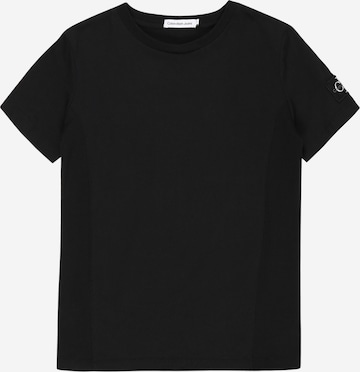 Calvin Klein Jeans - Camiseta en negro: frente