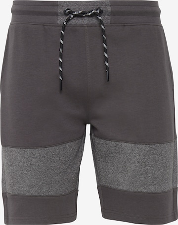 !Solid Trousers 'Mekir' in Grey: front