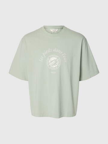 SELECTED Shirt in Green: front