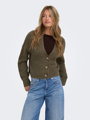 ONLY Cardigan 'ONLCarol' i brun: forside