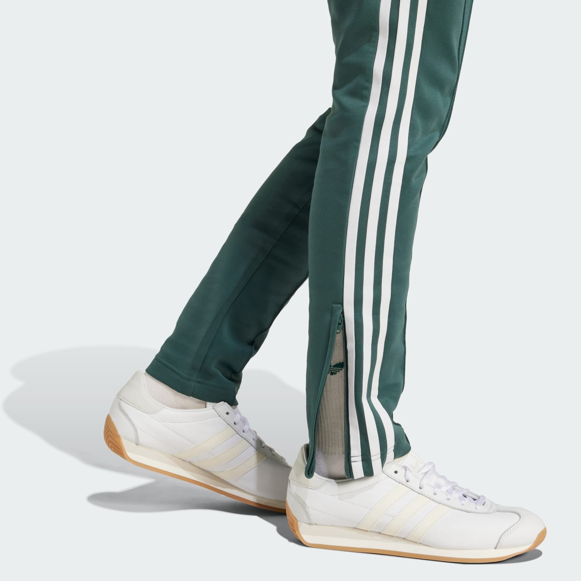 Adidas sst green track pants on sale