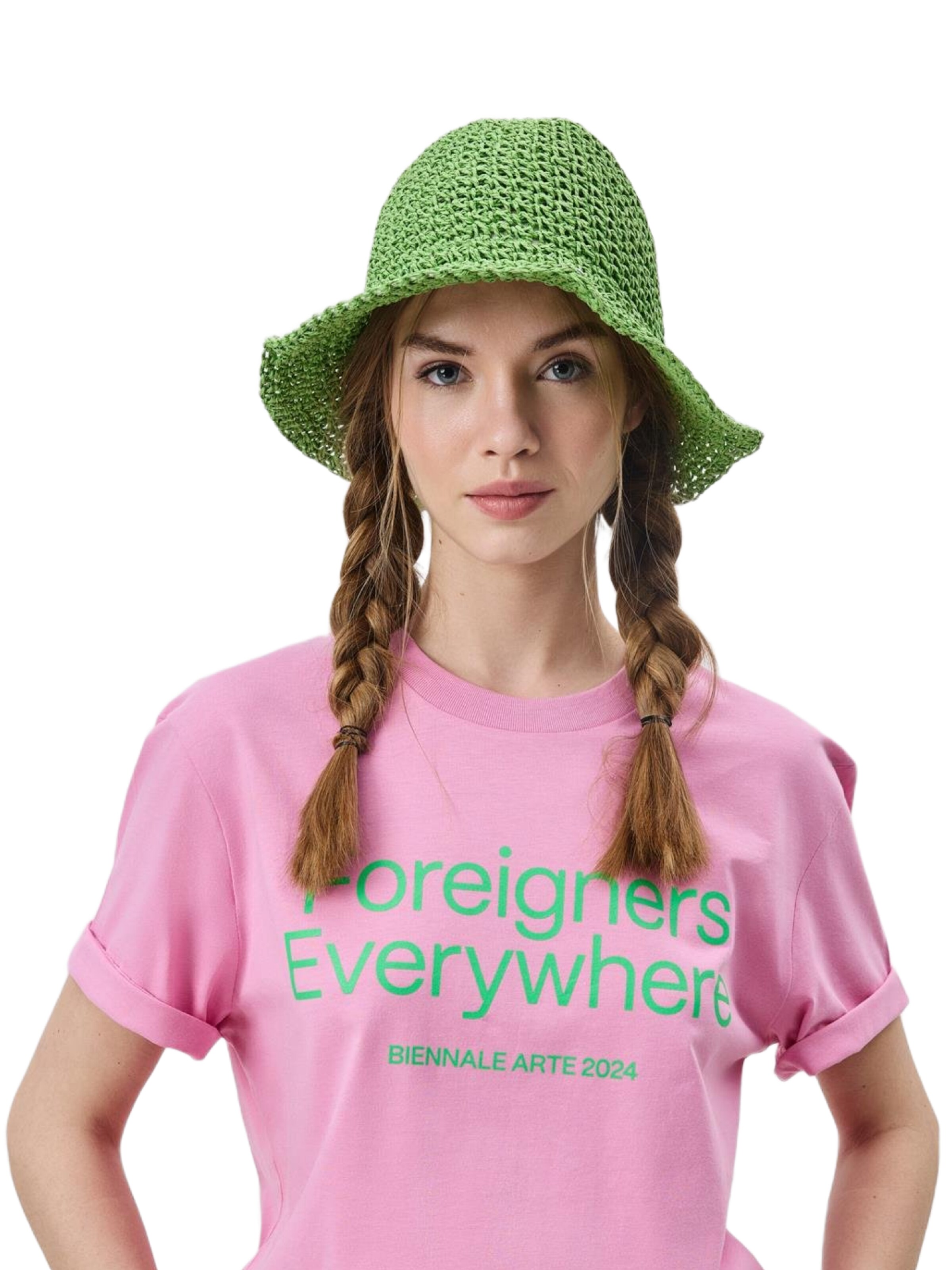 C&City Hut in Grün: Vorderseite