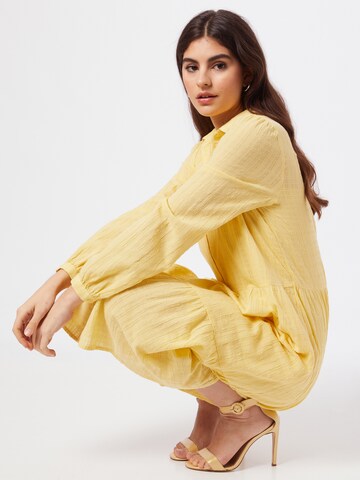 ESPRIT - Vestido camisero en amarillo