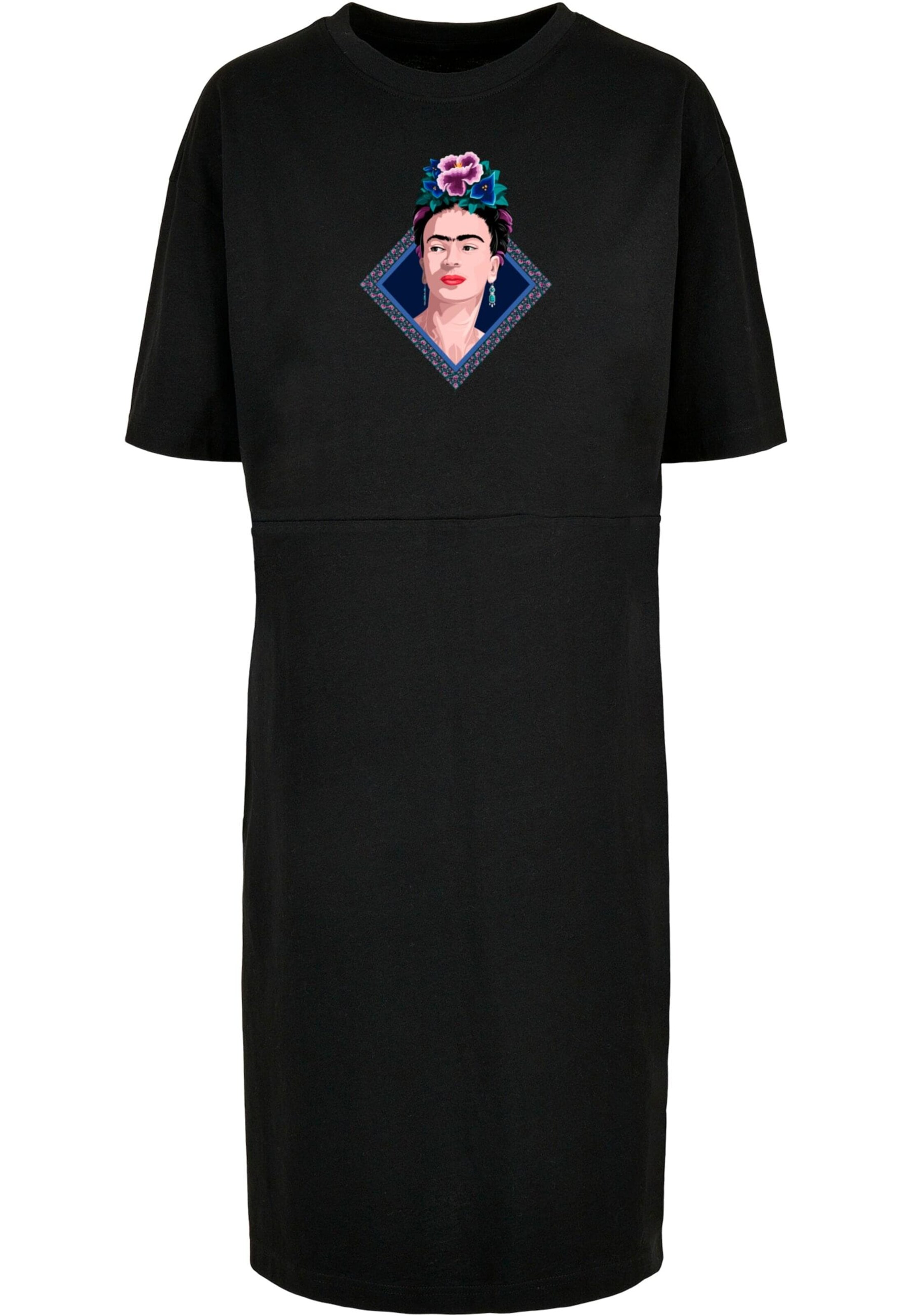 Merchcode Kleid in Schwarz: Vorderseite