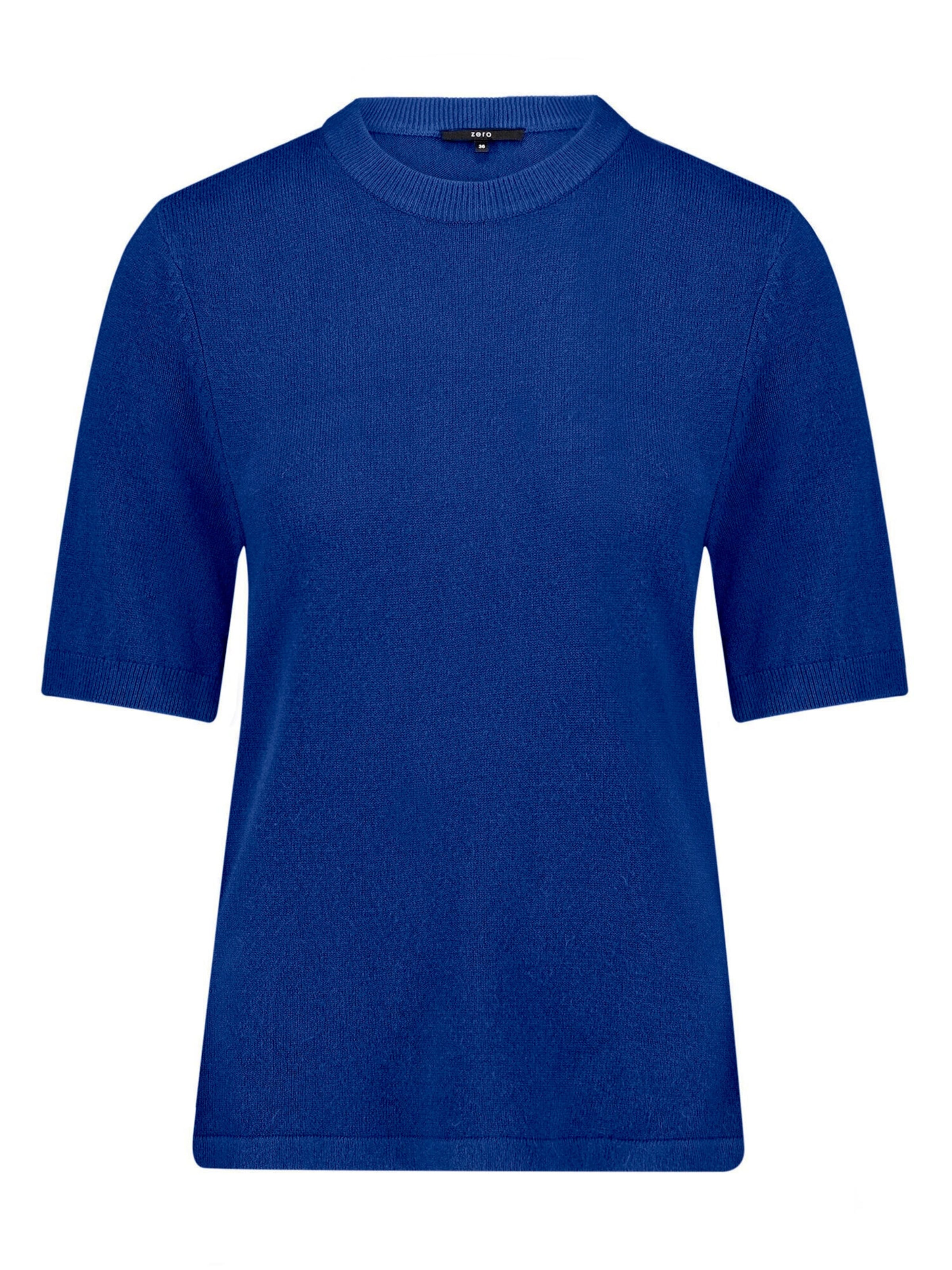 zero Sweater in Blue: front