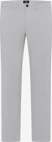 REDPOINT Slim fit Chino Pants in Grey: front