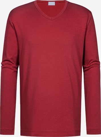 Mey Shirt 'Solid Night' in Rot: Vorderseite