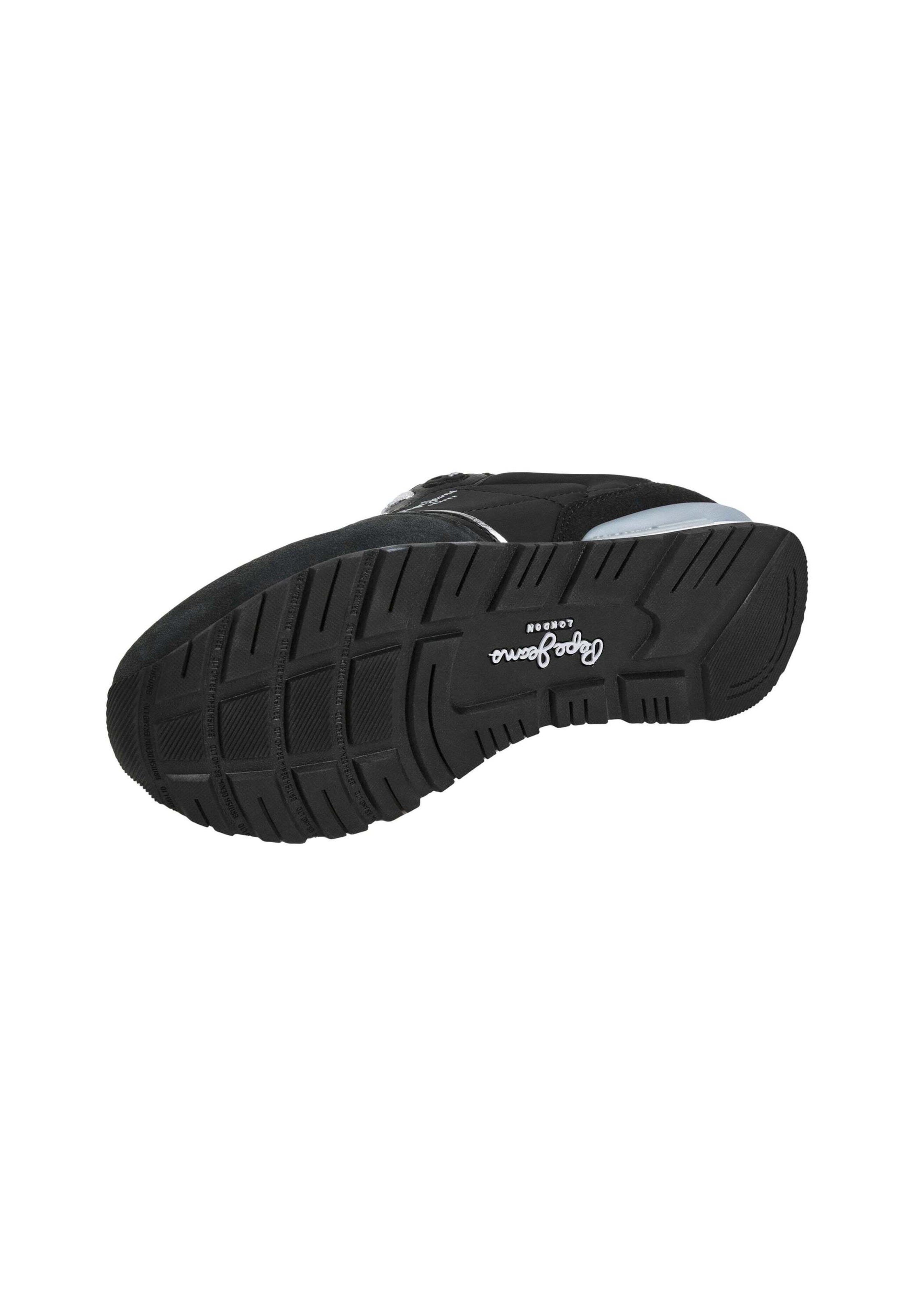 Sneaker bassa 'Brit Elite' di Pepe Jeans in nero