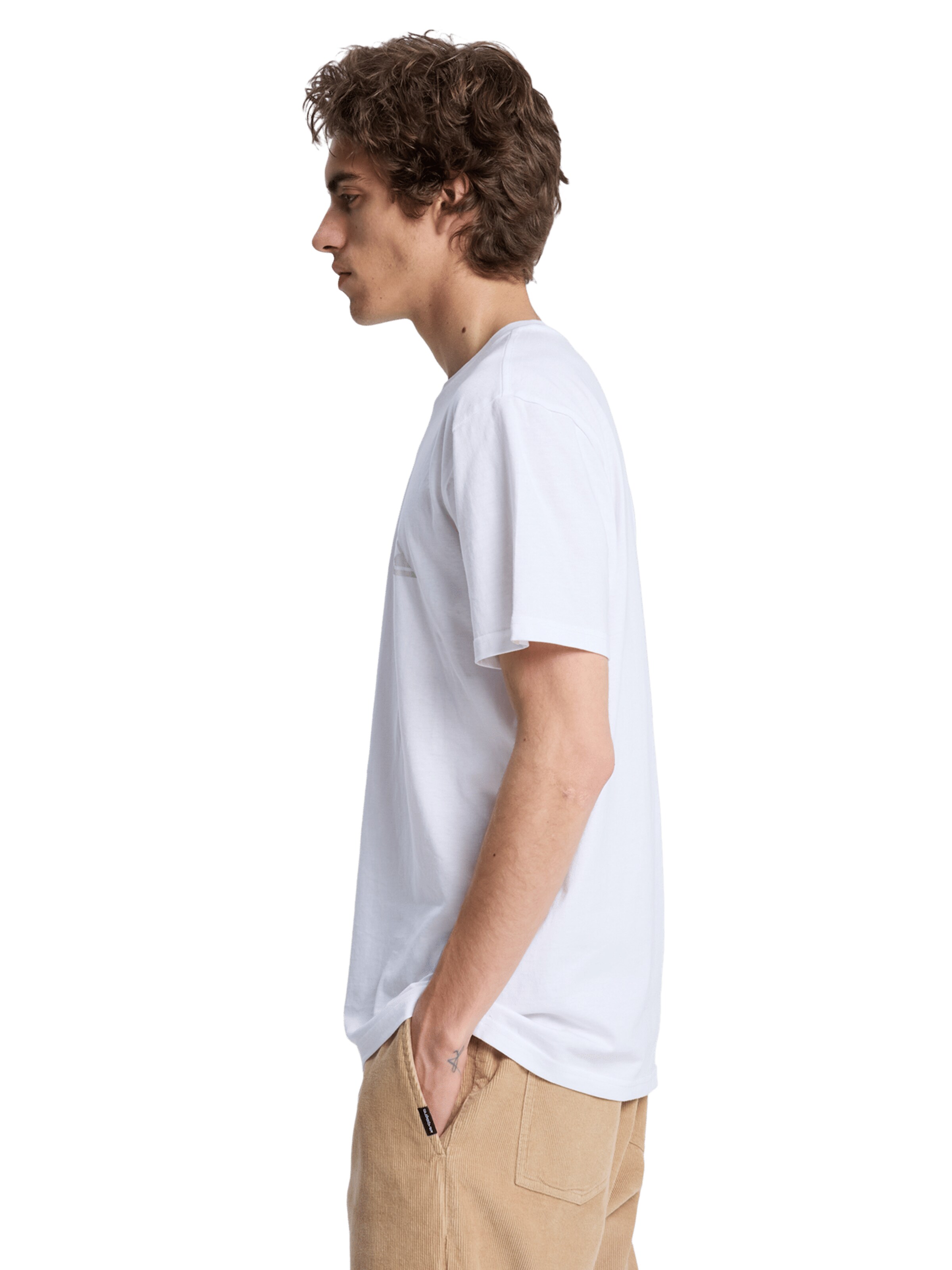 QUIKSILVER Performance Shirt 'EV' in White