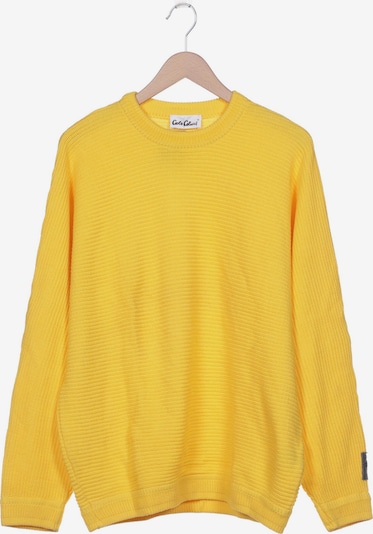 Carlo Colucci Pullover in L-XL in gelb, Produktansicht