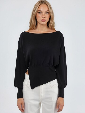 Hiccup - Pullover em preto: frente