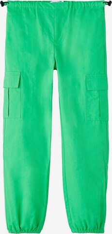 Loosefit Pantalon NAME IT en vert : devant