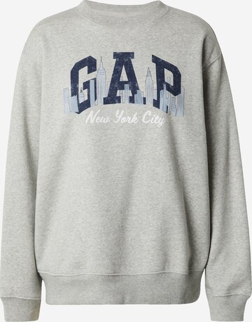 Sweat-shirt GAP en gris : devant