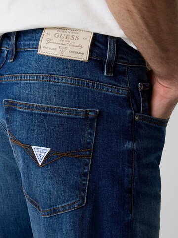 GUESS Regular Jeans 'Damon' in Blau