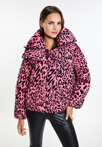 faina Winter jacket in Pink: front