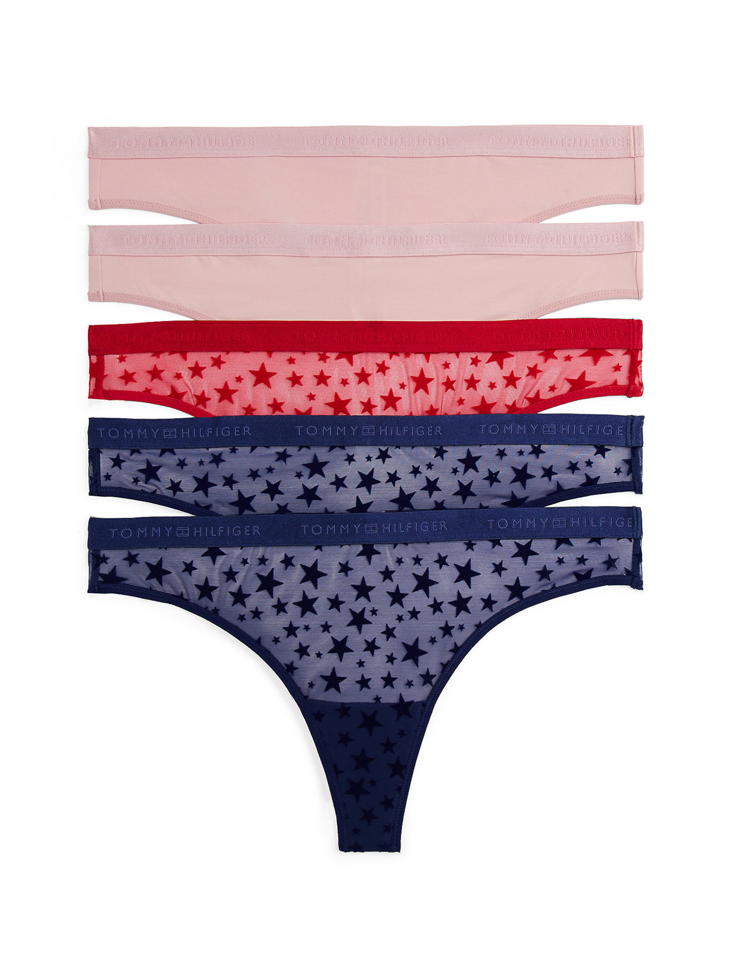 Tommy Hilfiger Underwear String in Blauw: voorkant