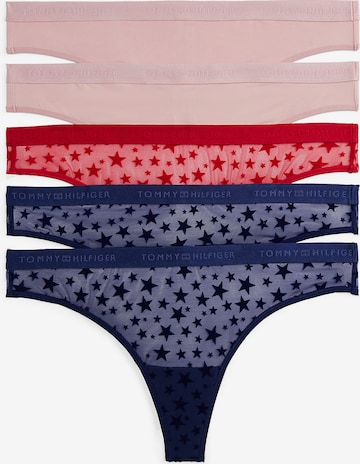 Tommy Hilfiger Underwear Стринги в Синий: спереди