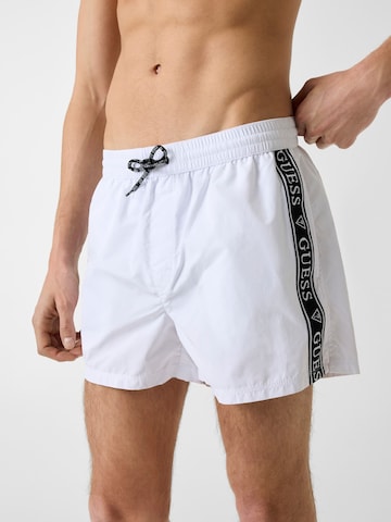 GUESS Board Shorts in White