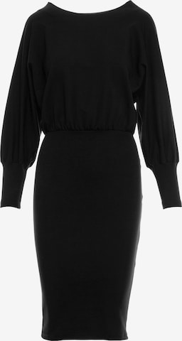 made of emotion Kleid 'M690' in Schwarz: Vorderseite