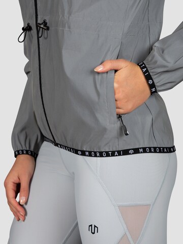 MOROTAI Sportjacke 'REFLECTIVE' in Grau