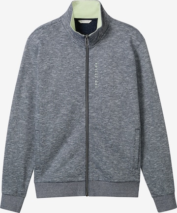 TOM TAILOR Sweatjacke in Grau: predná strana