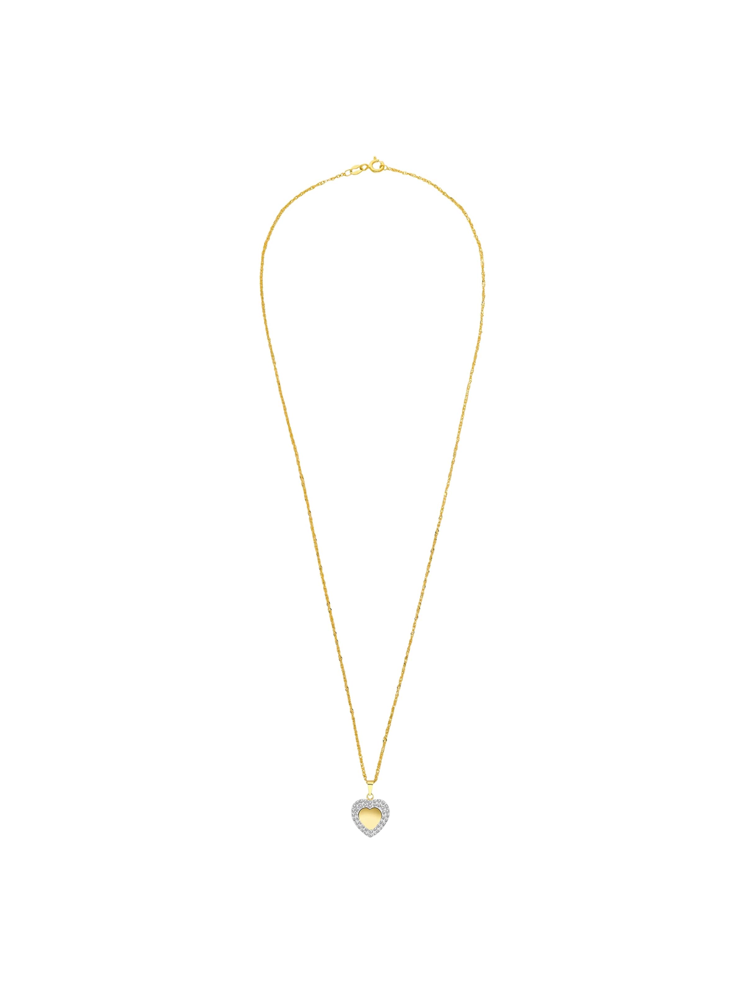 Lucardi Ketting in Goud: voorkant