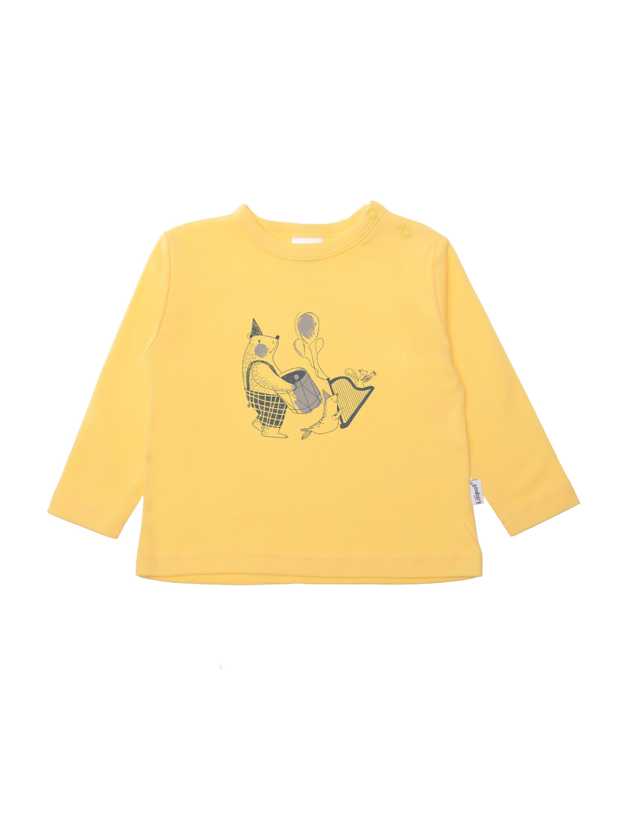 LILIPUT Shirt 'Musiker' in Yellow: front